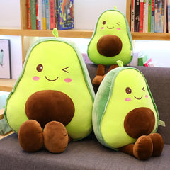 Cute 3D Avocado Stuffed Plush Toy